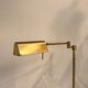Lampadaire liseuse en laiton