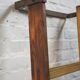 Vintage pine climbing ladder