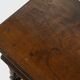 French 20th century oak side table with 2 drawers, ca. 1960