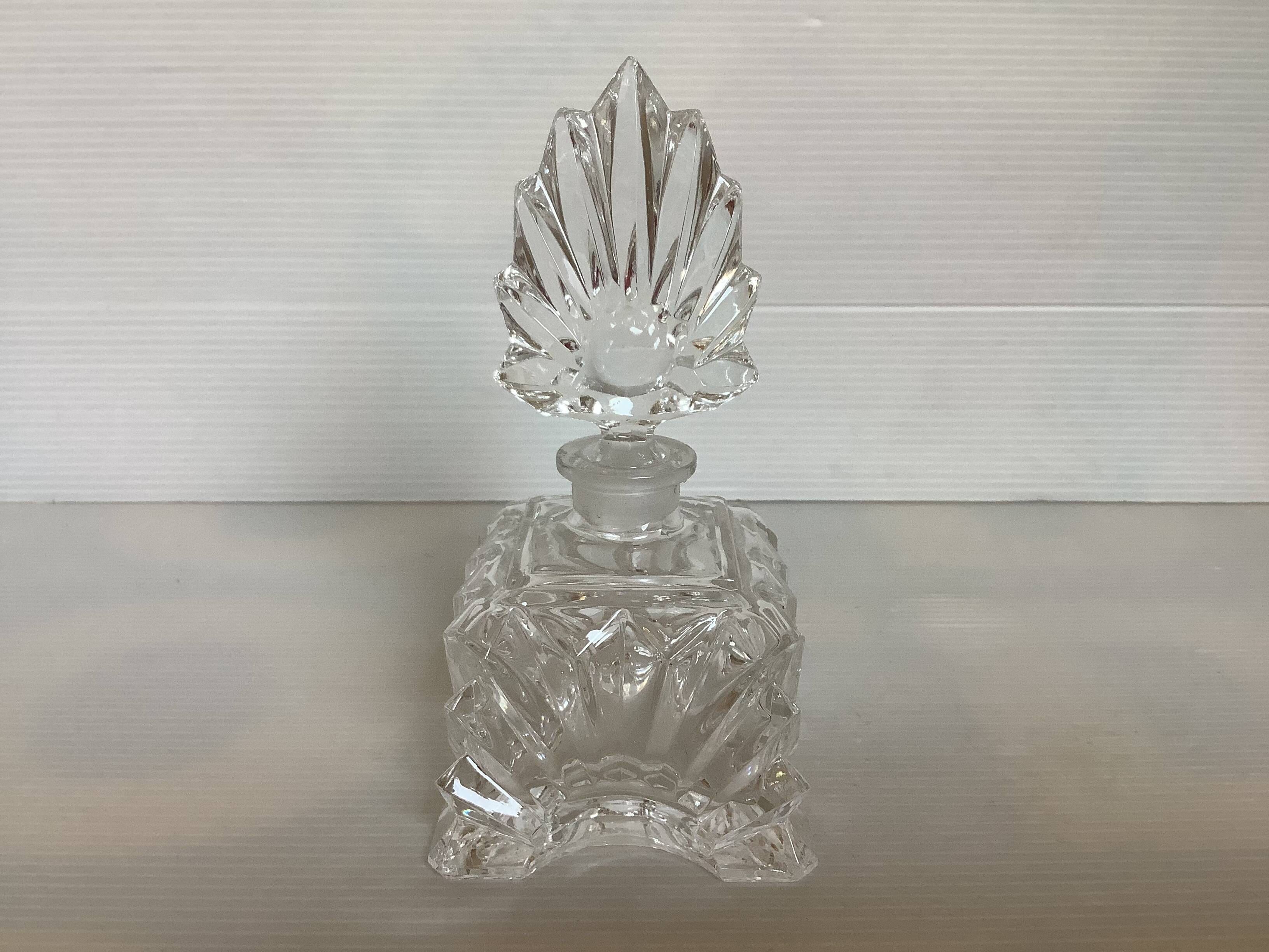 Old art deco perfume bottle