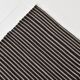 6x9 Gray & Black Striped Vintage Kilim Rug, 183x269Cm