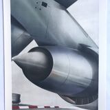 Original lithograph by Peter KLASEN, Aerodrome, 1978