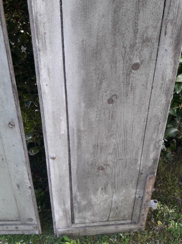 Pair of old 19th-degree shutters