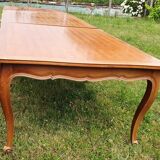 Louis XV style table 4.50 m in 3 parts