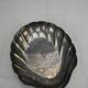 Old French silver metal shell empty pocket d&r old French silver metal shell