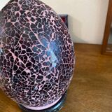 Mosaic egg lamp