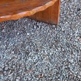 Brutalist oak notch from the 60s