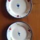 Set of 2 plates Digoin Sarreguemines model Mary Lou