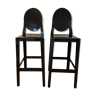One more black bar stools by Philippe Starck for Kartell