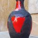 Vase en céraique année 60/70 Fat Lava Marei