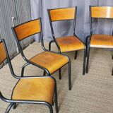 Lot of 18 vintage chairs "mullca"