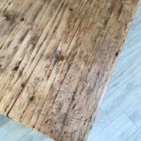 Vintage pine farm table