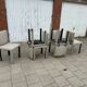 6x Arcadia Arcara chairs Paolo Piva B&B Italia