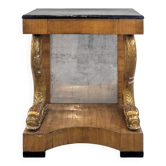 Console époque Empire aux dauphins Europe du Nord