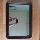 Art Deco mirror molded wood 69 x 49