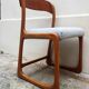 Ensemble de 4 chaises traîneau Baumann