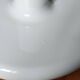 Lita pendant light white lacquered metal xl 60 cm vintage