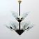 Modern Italian Chandelier with Murano Glass Sails, 1989