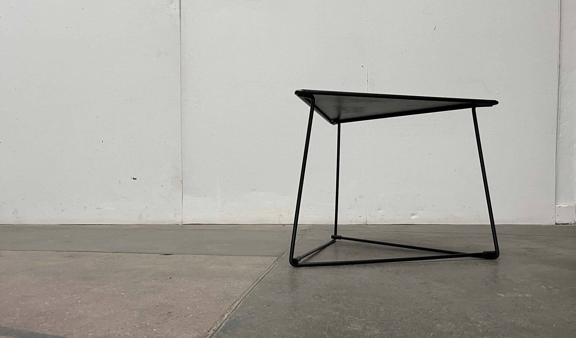 Postmodern metal table model OTI by Niels Gammelgaard for Ikea, 1980s.