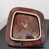 Poet Laval earthenware platter by Didier