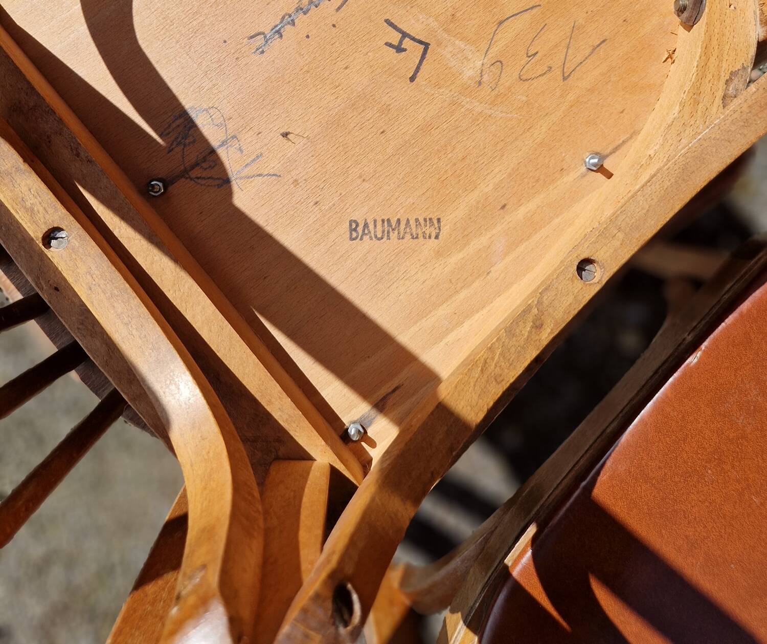 Set de 6 chaises Baumann 70's