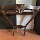 Antique wall console in carved walnut, Louis XV style, 19th century.