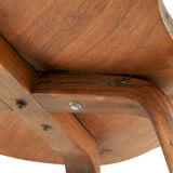 Norman Cherner's walnut chair edited by Plycraft