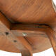 Norman Cherner's walnut chair edited by Plycraft