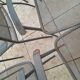 6 vintage garden armchairs iron metal chairs
