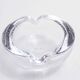 Bubble glass ashtray