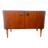 Enfilade meuble tv scandinave en teck 1960 vintage