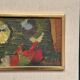 Original Oil on Swedish Panel - "Abstract" by Ragnar Godin - Signed - Dated 1968 - Framed