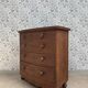 Large antique English chest of drawers (renovated)