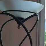 Wrought iron floor lamp