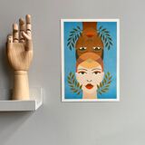 Celine Kadara's 'SELENA' printed poster