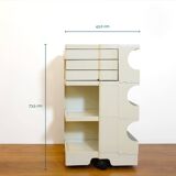 Joe Colombo, Boby trolley, Bieffeplast, 1970s.