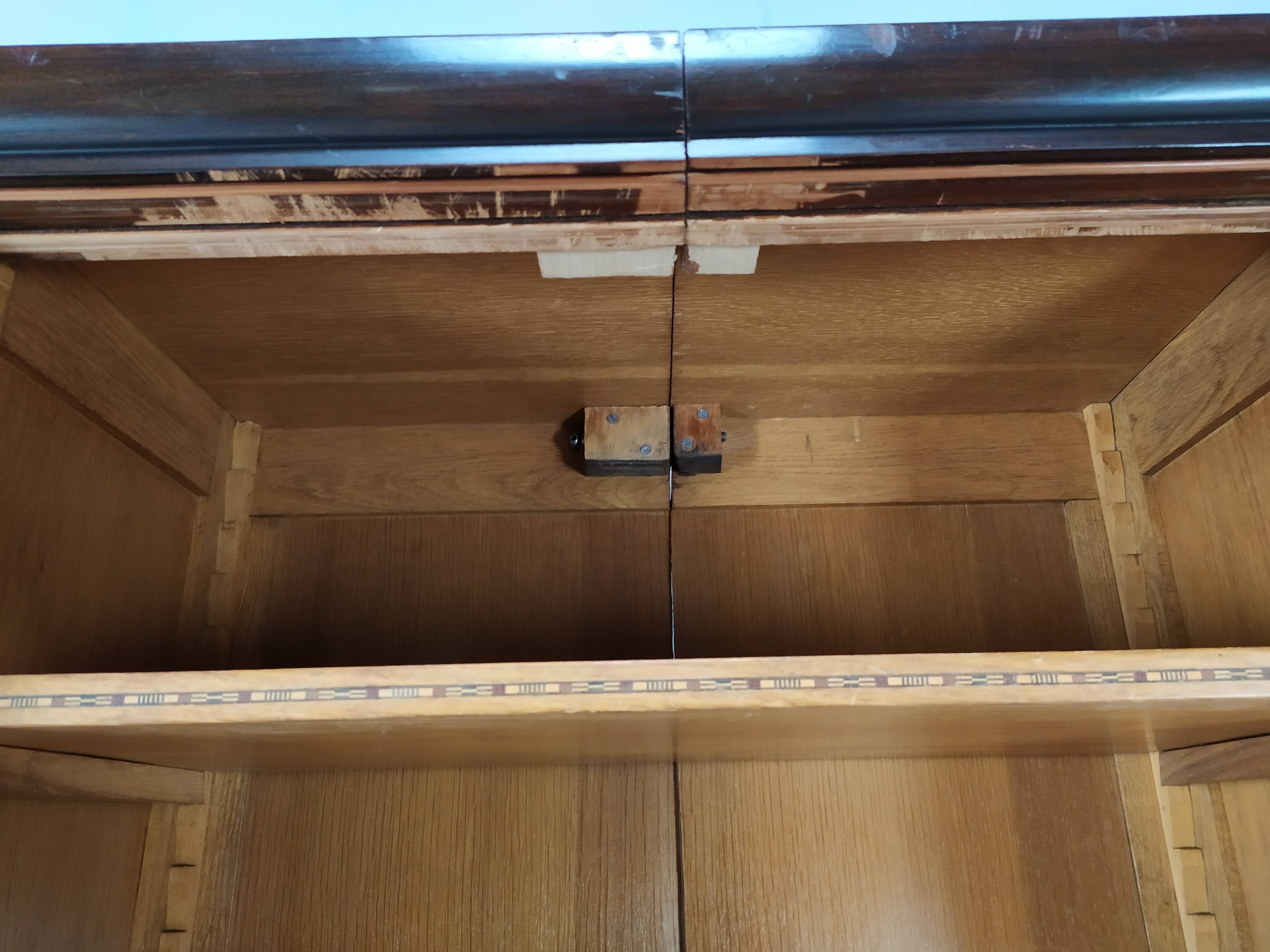 Art Deco library cabinet