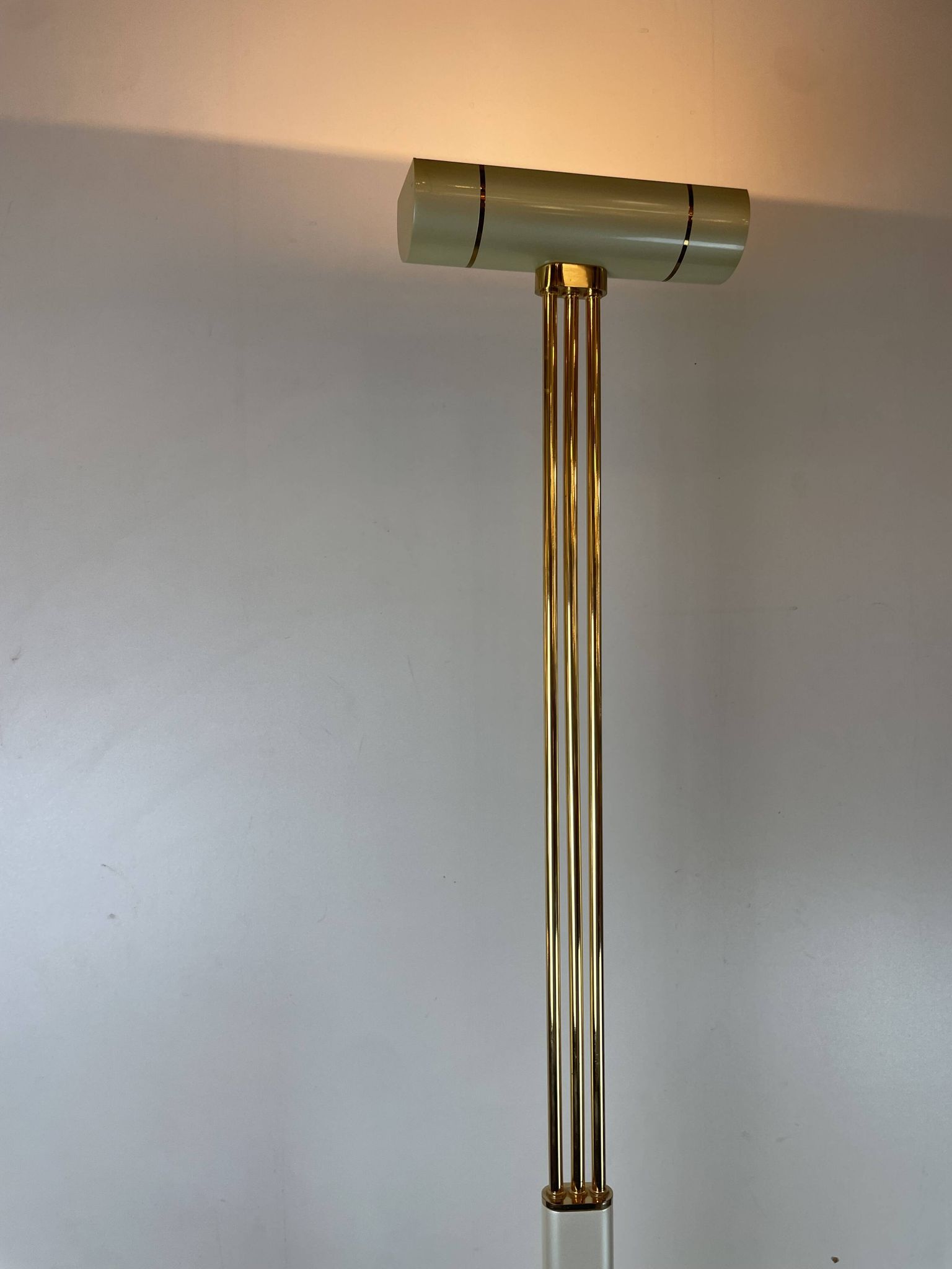 Lampadaire Hollywood Regency, Italie, années 1980