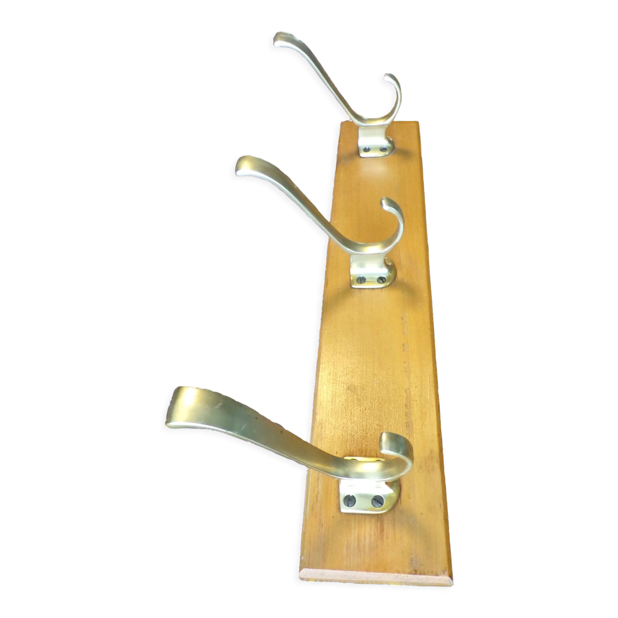 Vintage coat rack 3 hooks