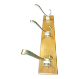 Vintage coat rack 3 hooks