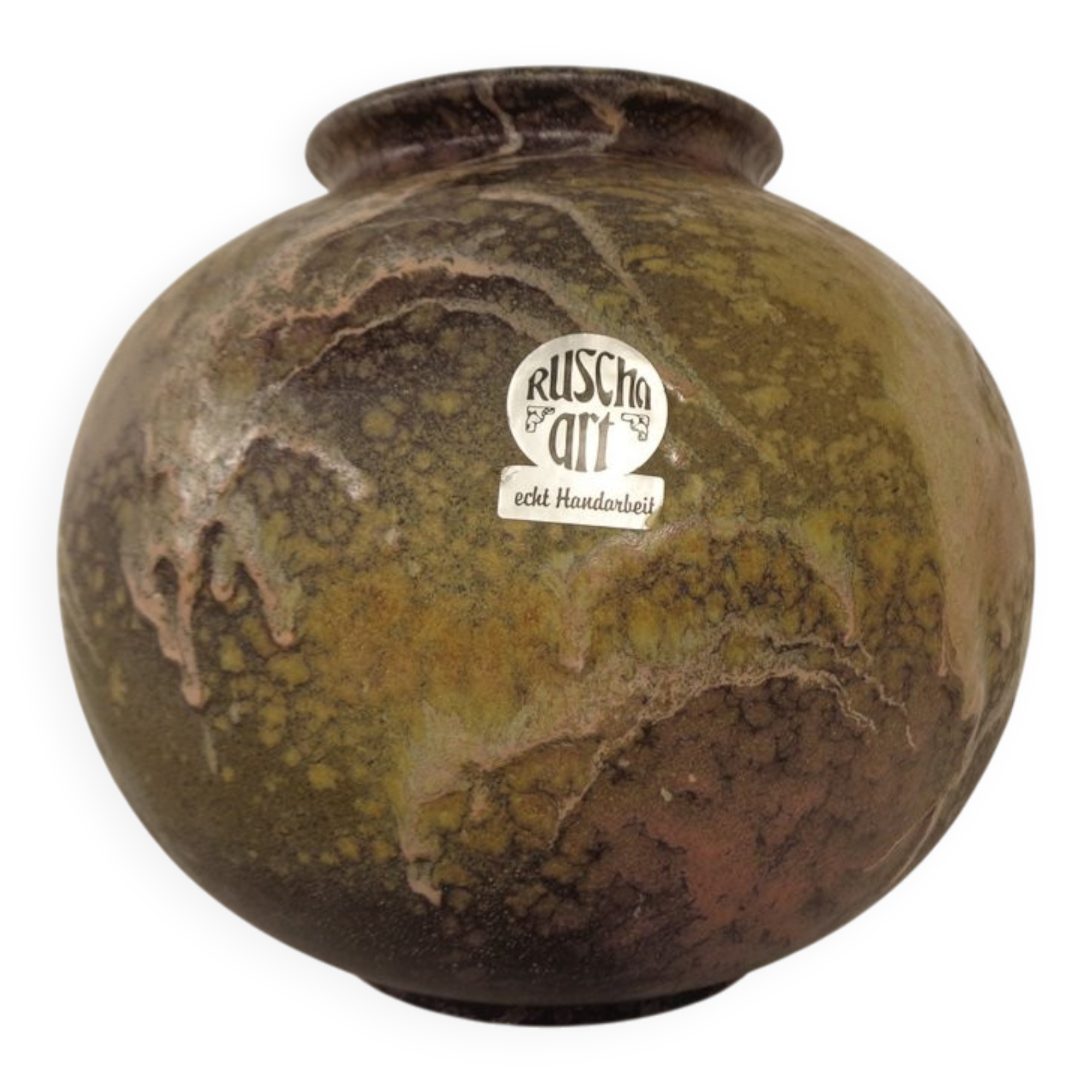 Large German ceramic vase from Ruscha, 1960s.