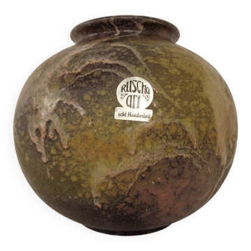 Large German Ceramic Vase from Ruscha, 1960s