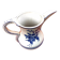 Pitcher / Vase floral decoration Bassano Ceramics