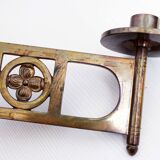 Pair of wall candle holders