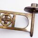 Pair of wall candle holders