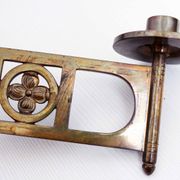 Pair of wall candle holders