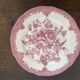 Set of 4 floral pattern dessert plates
