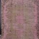 Tapis turc Oushak rose