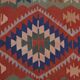 Small Vintage Multicolour Kilim Rug sku 1663