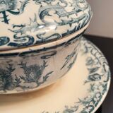 Longwy Ironstone Gravy Boat with Lid, Richelieu Model